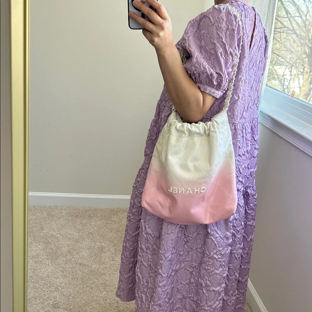 Chanel 22 bag in Ombré. Small - Picture 9 of 16